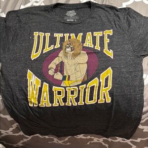 Ultimate Warrior Graphic T-Shirt - Black Ripple Junction
